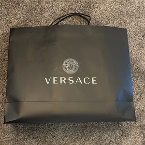 Versace Elegant Black Men's Bag
